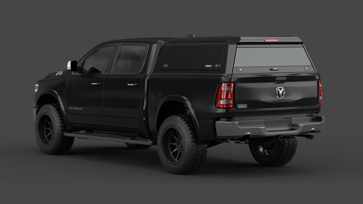 ForgedX Aluminium Ute Canopy - to suit Ram 1500 DT 2019-on (5'7" RamBox)