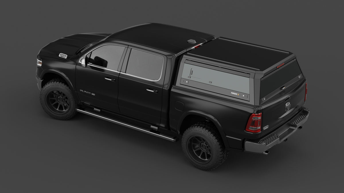 ForgedX Aluminium Ute Canopy - to suit Ram 1500 DT 2019-on (5'7" RamBox)