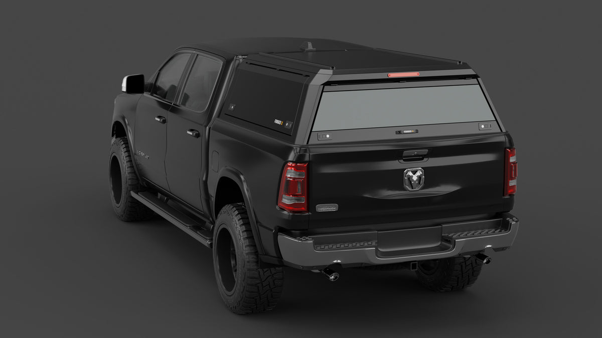 ForgedX Aluminium Ute Canopy - to suit Ram 1500 DT 2019-on (5'7" RamBox)