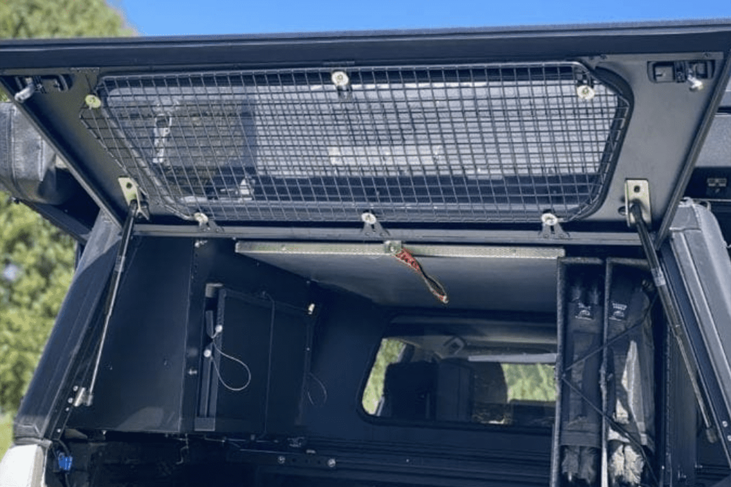 Alu-Cab Security Window Grid for Explorer Canopy — genuine product, Rival 4x4 Australia