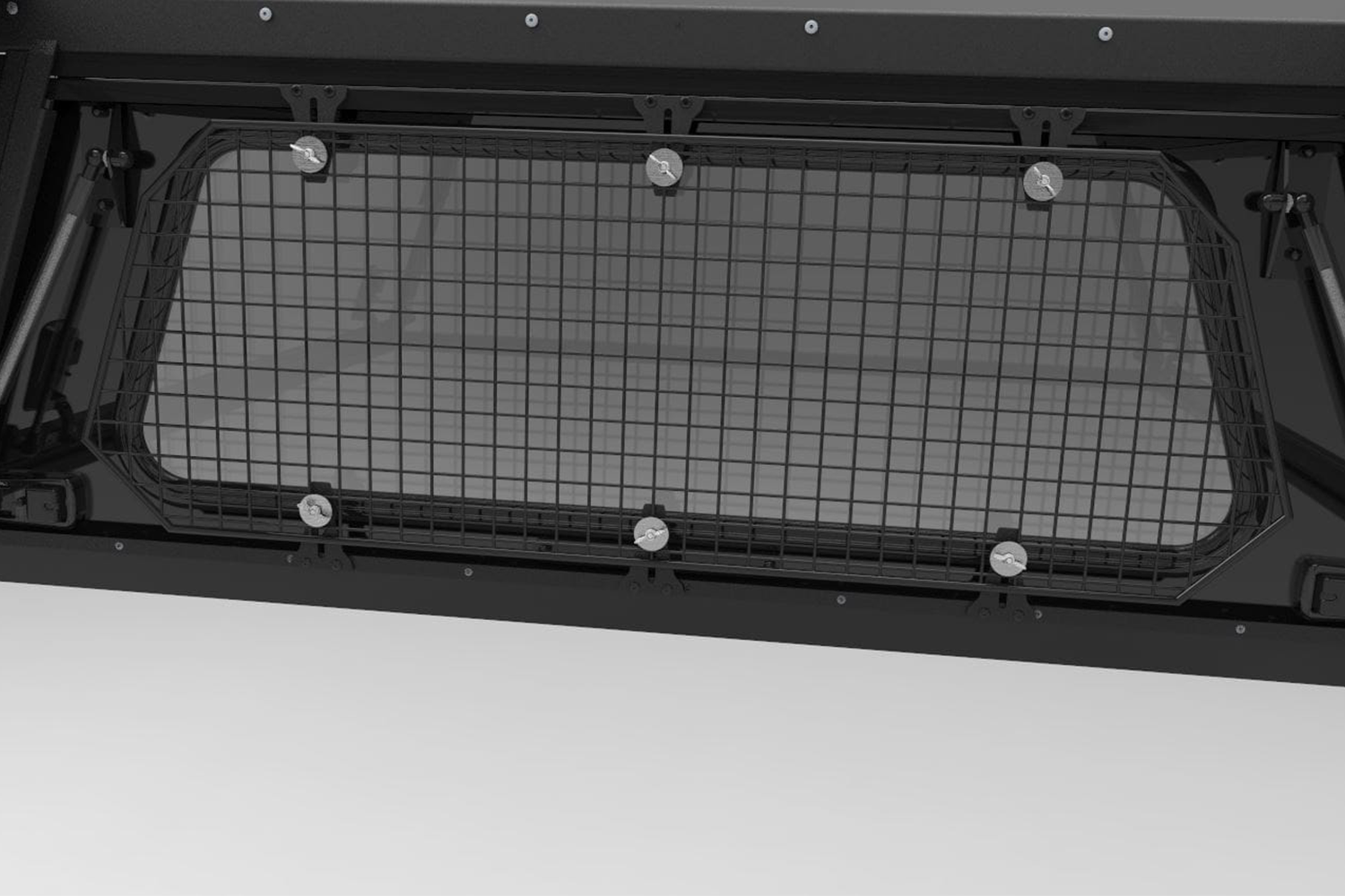 Alu-Cab Security Window Grid for Explorer Canopy — genuine product, Rival 4x4 Australia