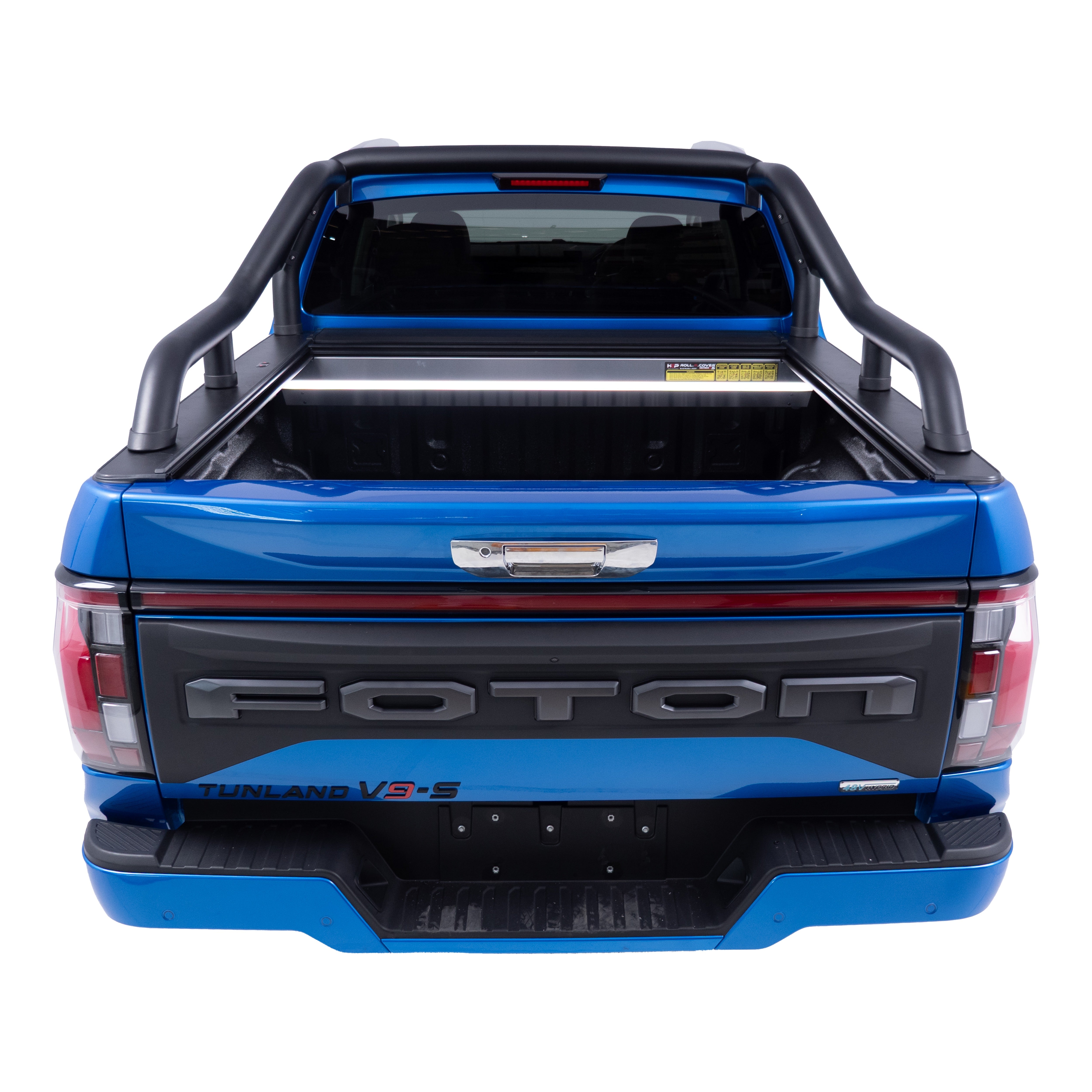 HSP Retractable Tonneau — HSP Retractable Tonneau for Foton Tunland — No Sports Bar