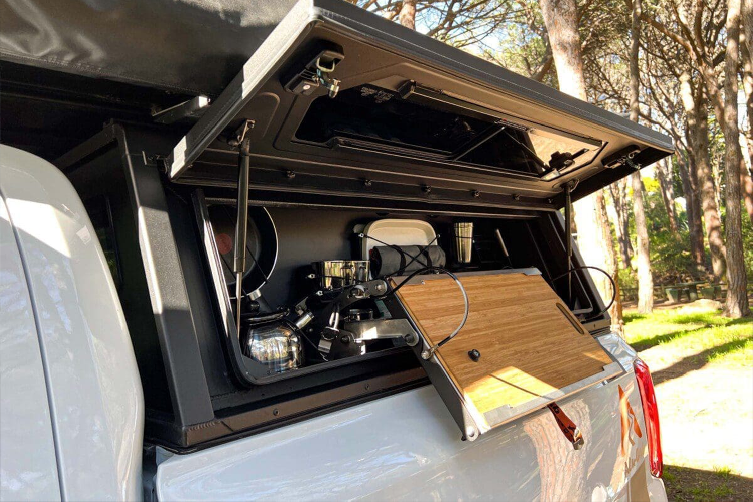Alu-Cab Contour Canopy Kitchen Cupboard Kit — genuine product, Rival 4x4 Australia