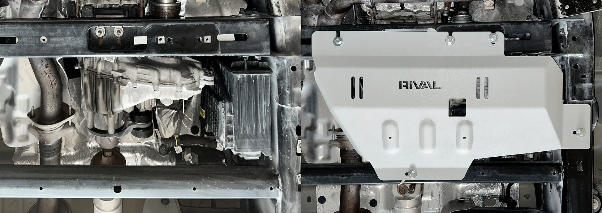 Ford F-150 (2014-Present) 4x4 Transfer Case Bash Plate – Aluminium RIVAL