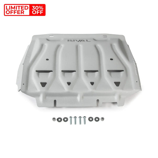 Ford Ranger PX1/PX2/PX3 (2012–2022), Everest (2015–2022) / Mazda BT-50 (2011–2020) 4x4 Radiator Bash Plate – Aluminium RIVAL 4x4 Australia