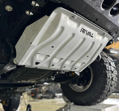 Ford Ranger PX1/PX2/PX3 (2012–2022), Everest (2015–2022) / Mazda BT-50 (2011–2020) 4x4 Radiator Bash Plate – Aluminium RIVAL 4x4 Australia