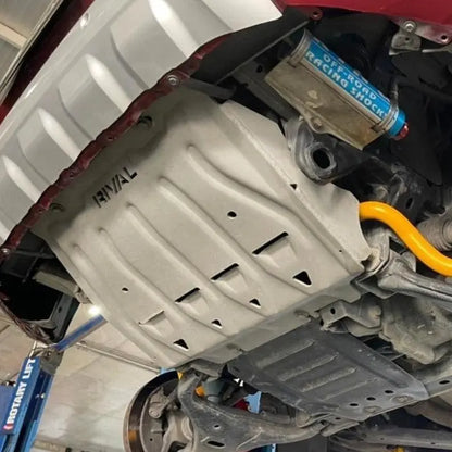 Ford Ranger PX1/PX2/PX3 (2012–2022), Everest (2015–2022) / Mazda BT-50 (2011–2020) 4x4 Radiator Bash Plate – Aluminium RIVAL 4x4 Australia
