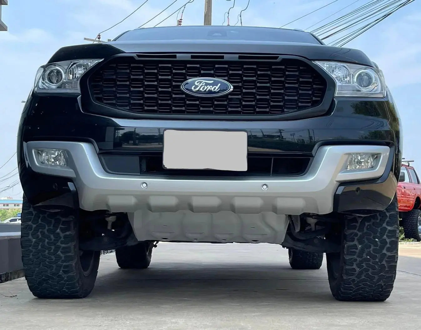 Ford Ranger PX1/PX2/PX3 (2012–2022), Everest (2015–2022) / Mazda BT-50 (2011–2020) 4x4 Radiator Bash Plate – Aluminium RIVAL 4x4 Australia