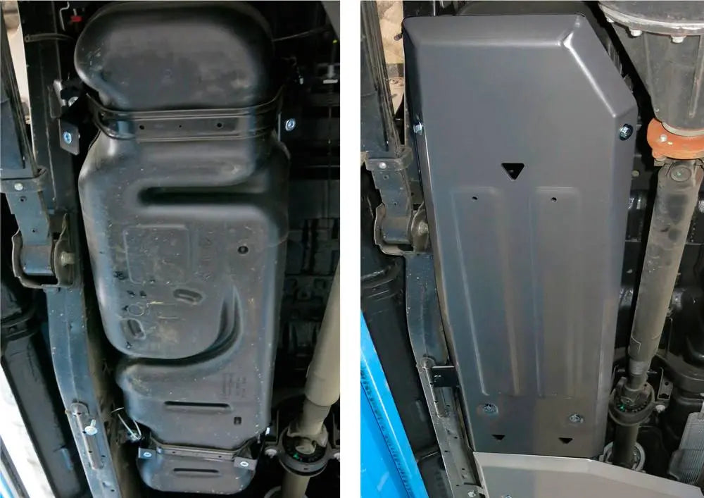 Ford Ranger PX1 / PX2 / PX3 (2012–2022), Mazda BT-50 (2011–2020) 4x4 Fuel Tank Bash Plate – Aluminium RIVAL 4x4 Australia