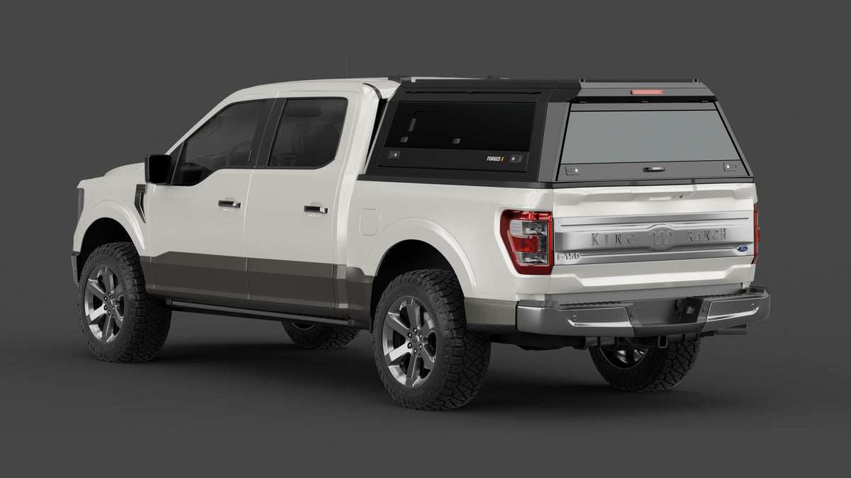 ForgedX Aluminium Ute Canopy - to suit Ford F-150 2021-on (5.5 ft Box) - RIVAL 4x4 Australia