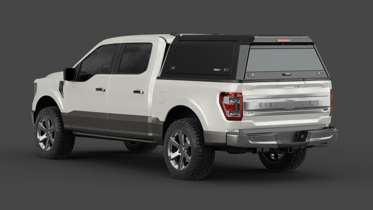 ForgedX Aluminium Ute Canopy - to suit Ford F-150 2021-on (5.5 ft Box) - RIVAL 4x4 Australia