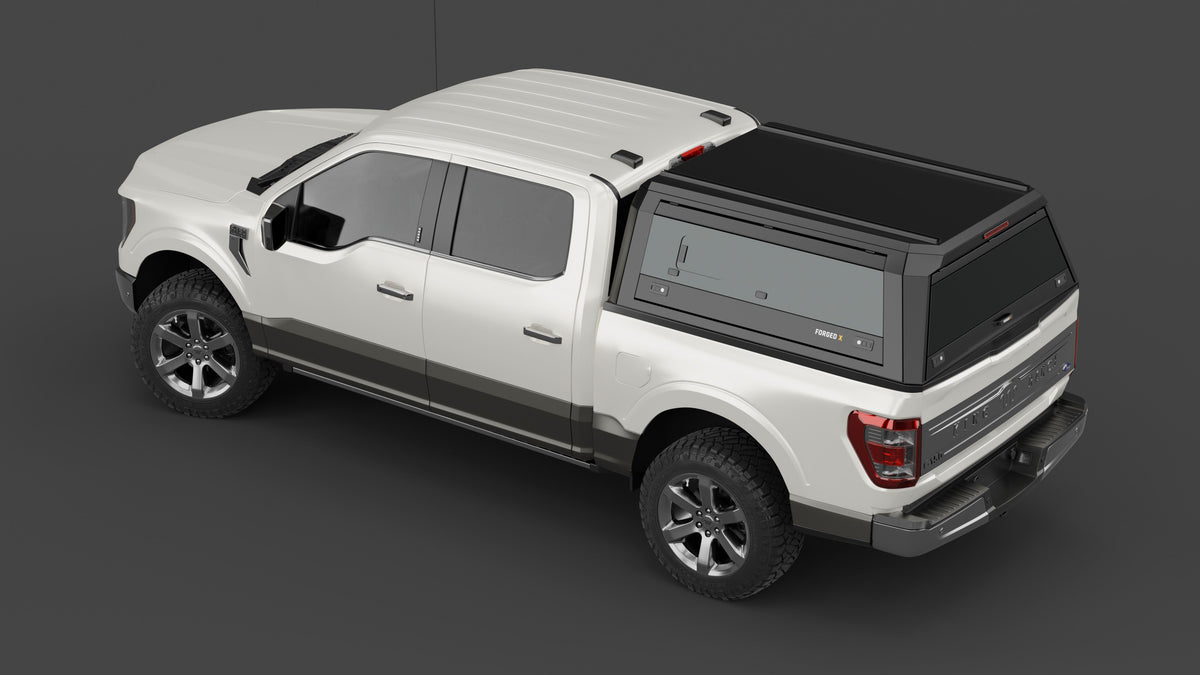 ForgedX Aluminium Ute Canopy - to suit Ford F-150 2021-on (5.5 ft Box) - RIVAL 4x4 Australia