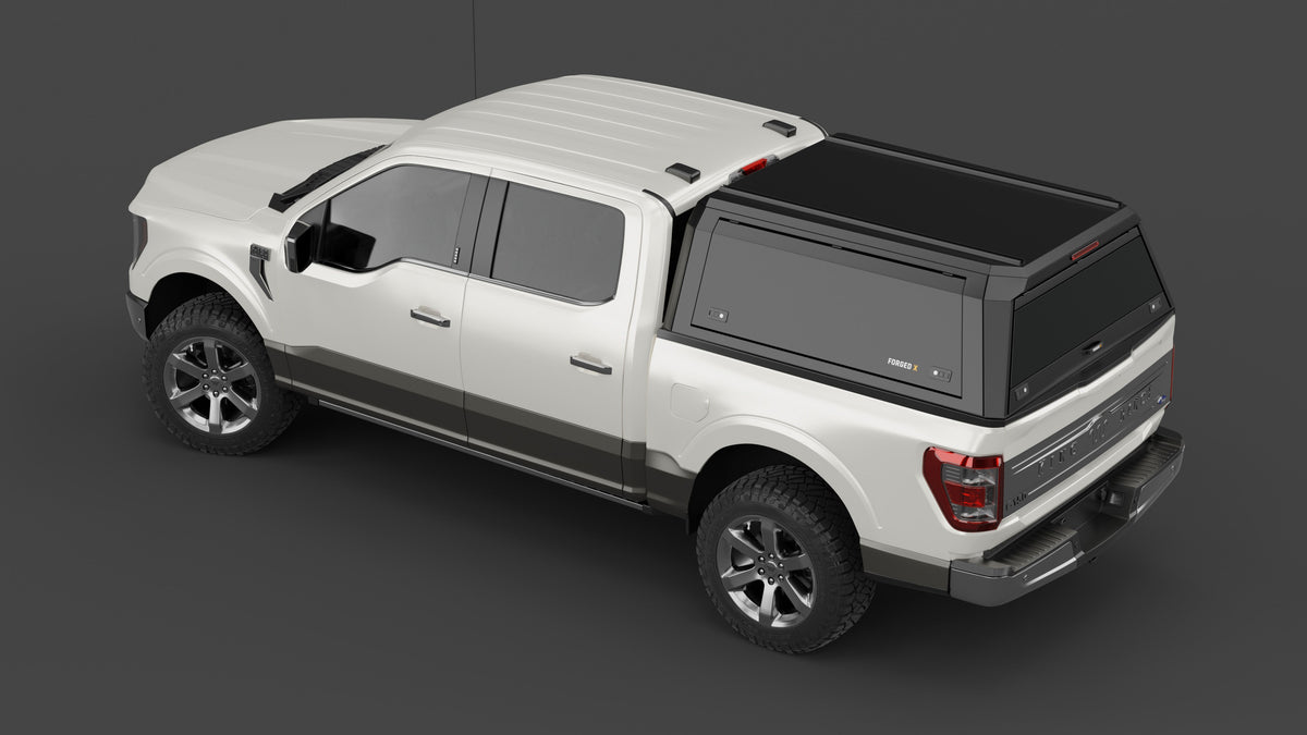 ForgedX Aluminium Ute Canopy - to suit Ford F-150 2021-on (5.5 ft Box) - RIVAL 4x4 Australia