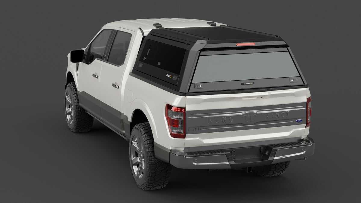 ForgedX Aluminium Ute Canopy - to suit Ford F-150 2021-on (5.5 ft Box) - RIVAL 4x4 Australia