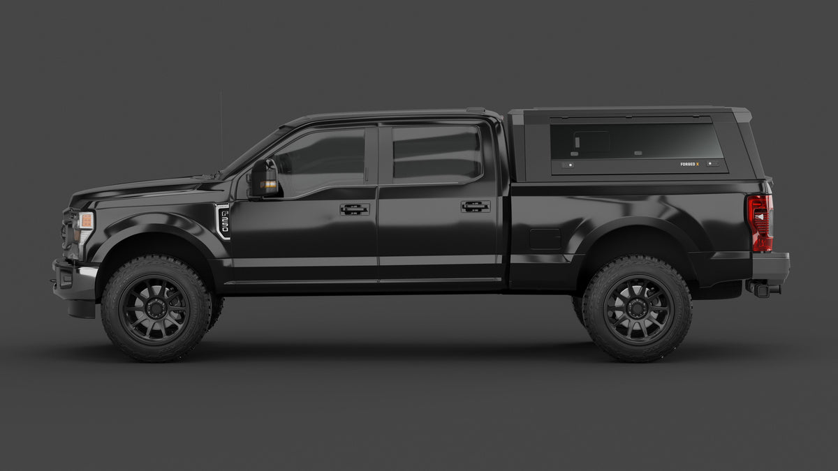 ForgedX Aluminium Ute Canopy - to suit Ford F-250 Super Duty 2017-on (6.75 ft Box) - RIVAL 4x4 Australia