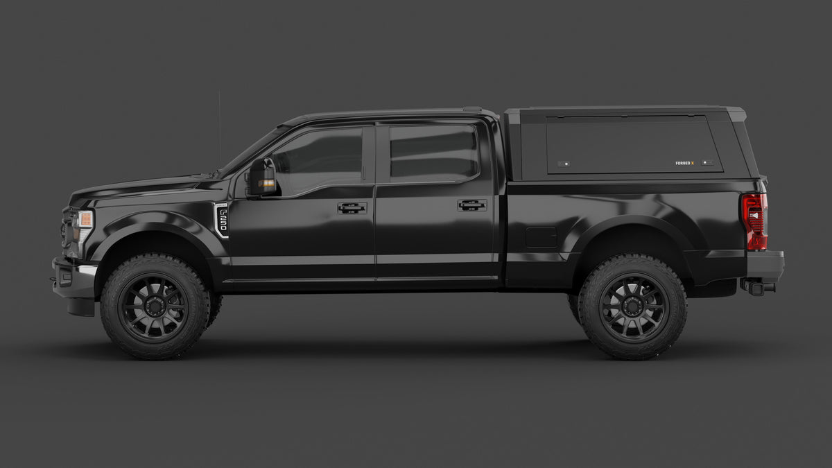 ForgedX Aluminium Ute Canopy - to suit Ford F-250 Super Duty 2017-on (6.75 ft Box) - RIVAL 4x4 Australia