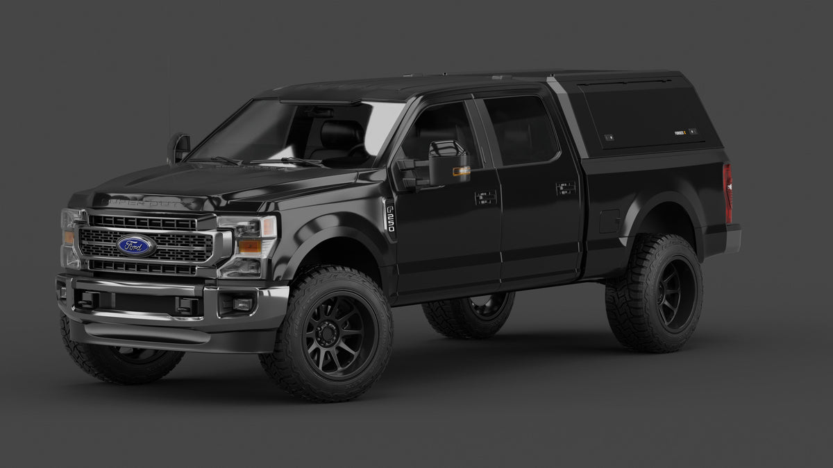 ForgedX Aluminium Ute Canopy - to suit Ford F-250 Super Duty 2017-on (6.75 ft Box) - RIVAL 4x4 Australia