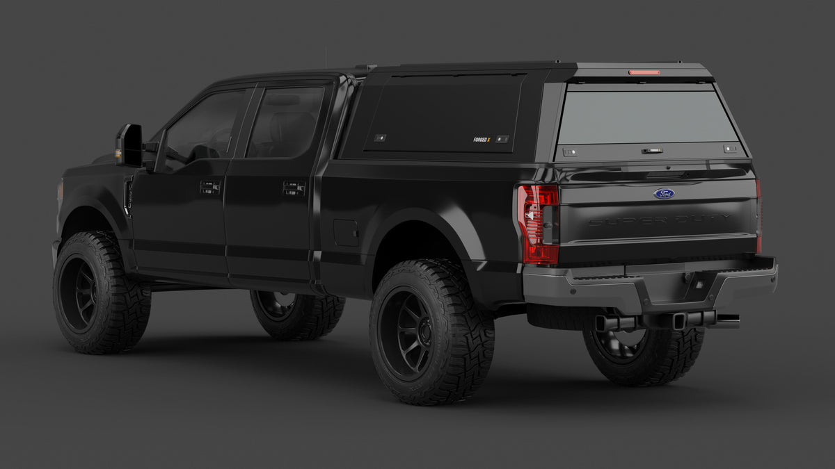 ForgedX Aluminium Ute Canopy - to suit Ford F-250 Super Duty 2017-on (6.75 ft Box) - RIVAL 4x4 Australia
