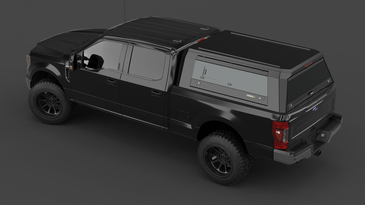 ForgedX Aluminium Ute Canopy - to suit Ford F-250 Super Duty 2017-on (6.75 ft Box) - RIVAL 4x4 Australia