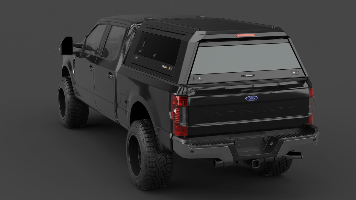 ForgedX Aluminium Ute Canopy - to suit Ford F-250 Super Duty 2017-on (6.75 ft Box) - RIVAL 4x4 Australia