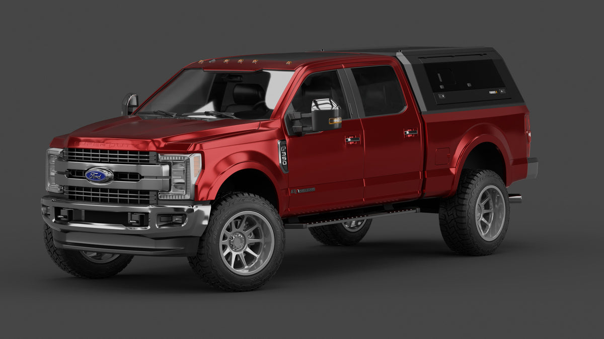 ForgedX Aluminium Ute Canopy - to suit Ford F-350 Super Duty 2017-on (6.75 ft Box) - RIVAL 4x4 Australia