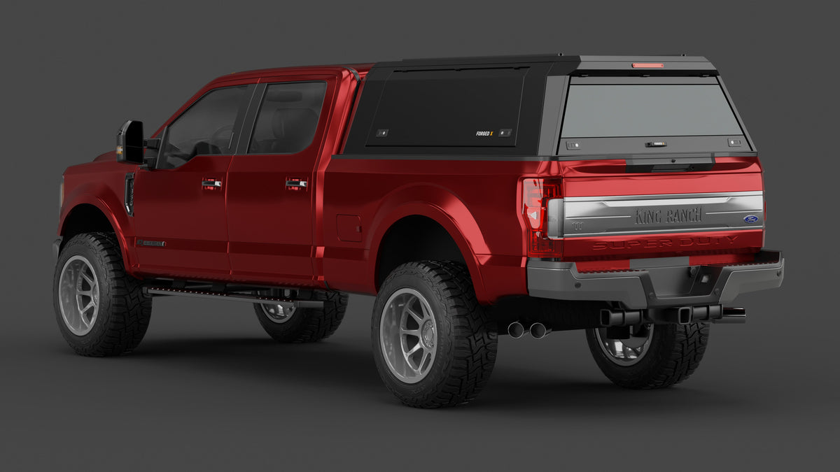 ForgedX Aluminium Ute Canopy - to suit Ford F-350 Super Duty 2017-on (6.75 ft Box) - RIVAL 4x4 Australia
