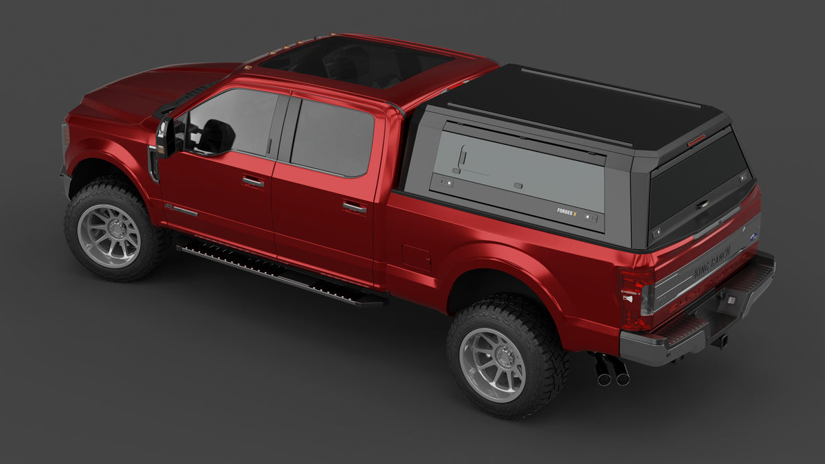 ForgedX Aluminium Ute Canopy - to suit Ford F-350 Super Duty 2017-on (6.75 ft Box) - RIVAL 4x4 Australia