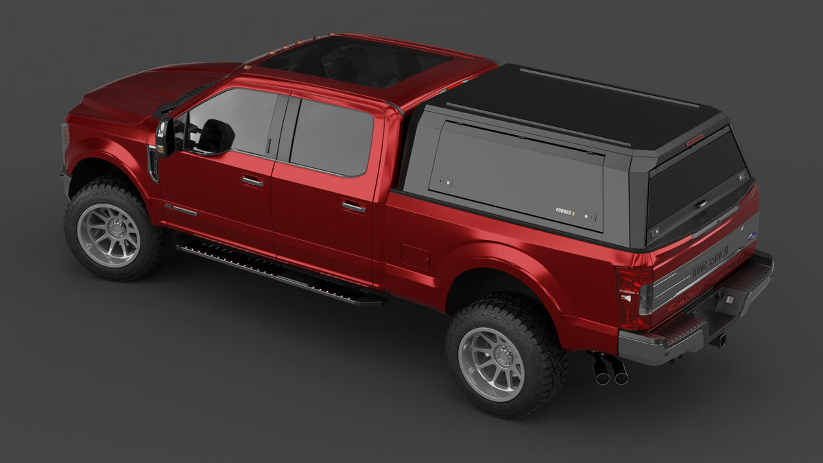 ForgedX Aluminium Ute Canopy - to suit Ford F-350 Super Duty 2017-on (6.75 ft Box) - RIVAL 4x4 Australia
