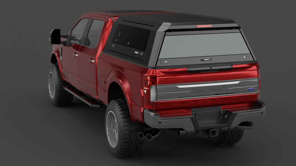 ForgedX Aluminium Ute Canopy - to suit Ford F-350 Super Duty 2017-on (6.75 ft Box) - RIVAL 4x4 Australia