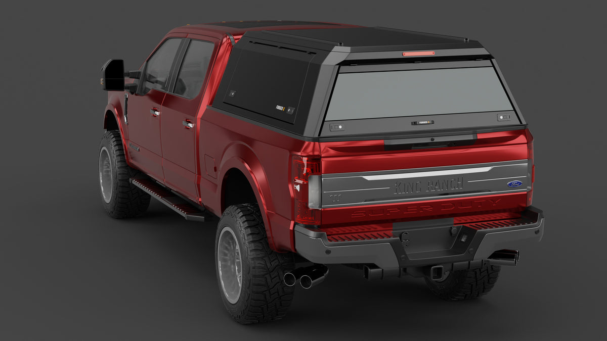 ForgedX Aluminium Ute Canopy - to suit Ford F-350 Super Duty 2017-on (6.75 ft Box) - RIVAL 4x4 Australia