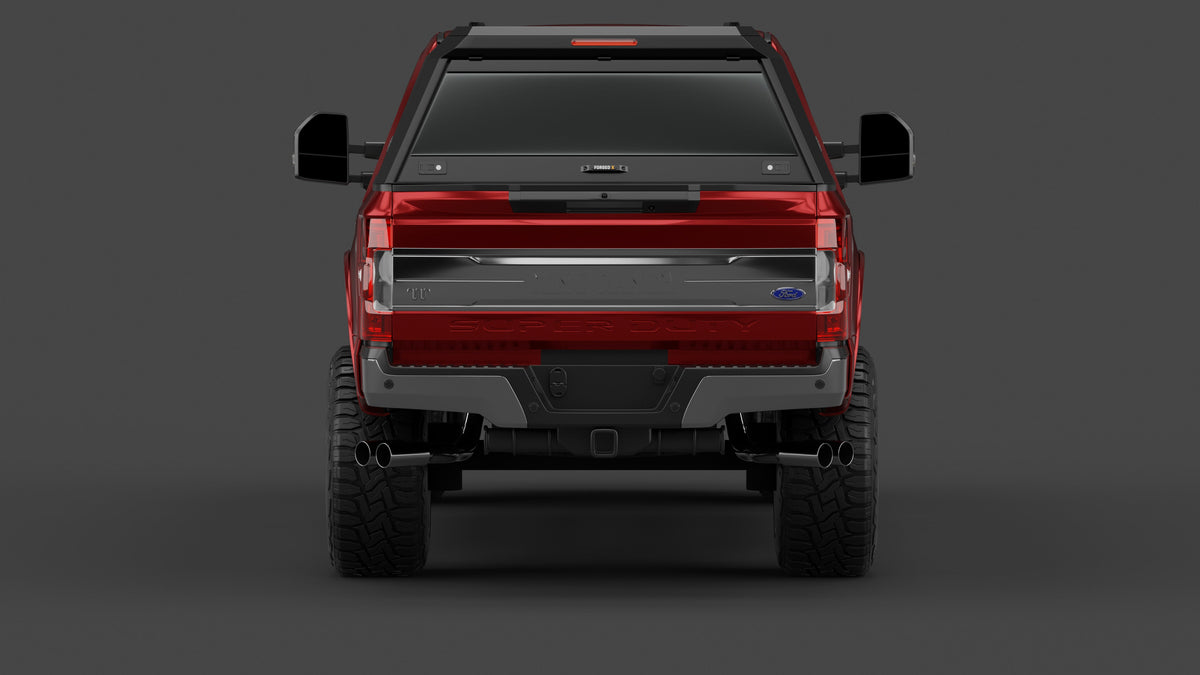 ForgedX Aluminium Ute Canopy - to suit Ford F-350 Super Duty 2017-on (6.75 ft Box) - RIVAL 4x4 Australia