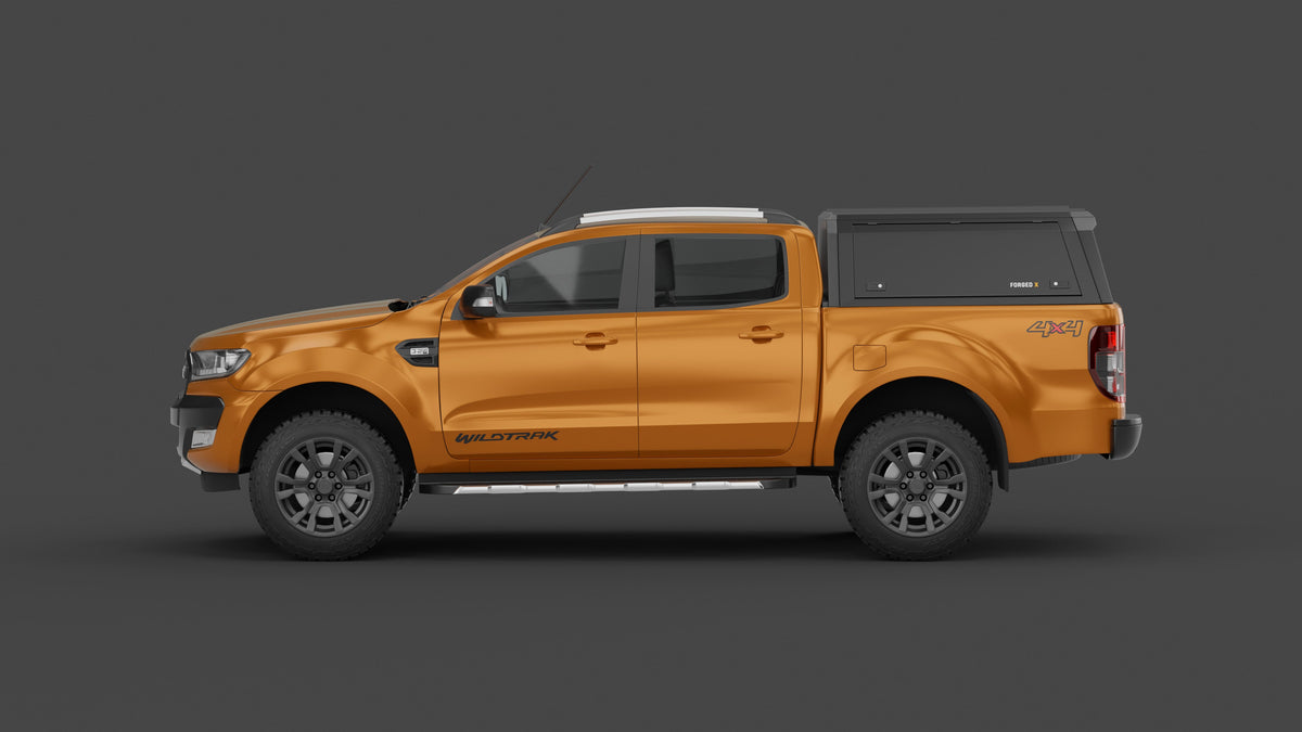ForgedX Aluminium Ute Canopy - to suit Ford Ranger PX, PX2 & PX3 2012-2022 - RIVAL 4x4 Australia