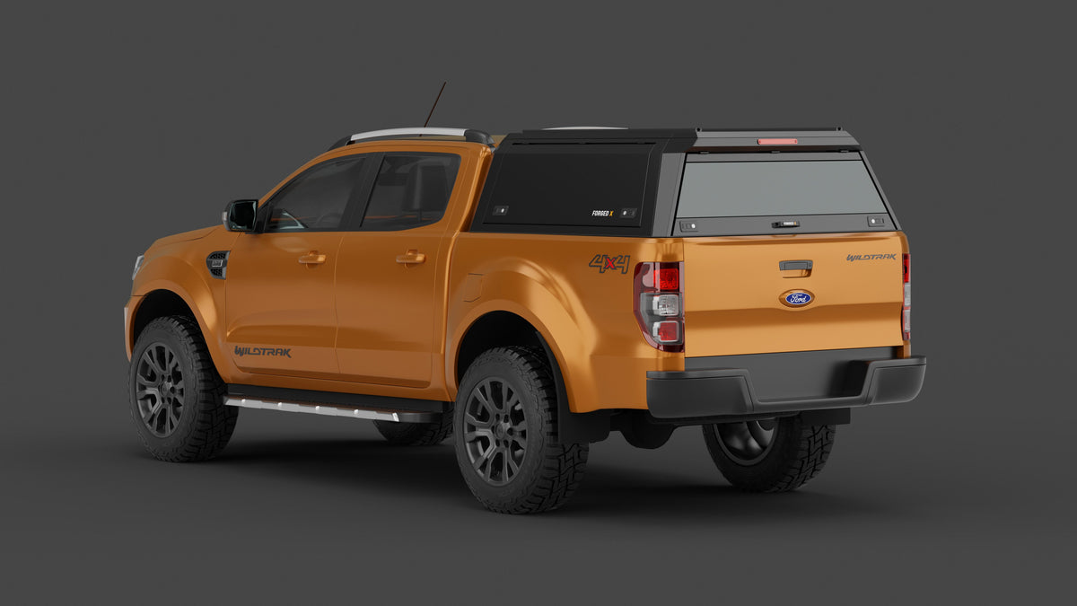 ForgedX Aluminium Ute Canopy - to suit Ford Ranger PX, PX2 & PX3 2012-2022 - RIVAL 4x4 Australia