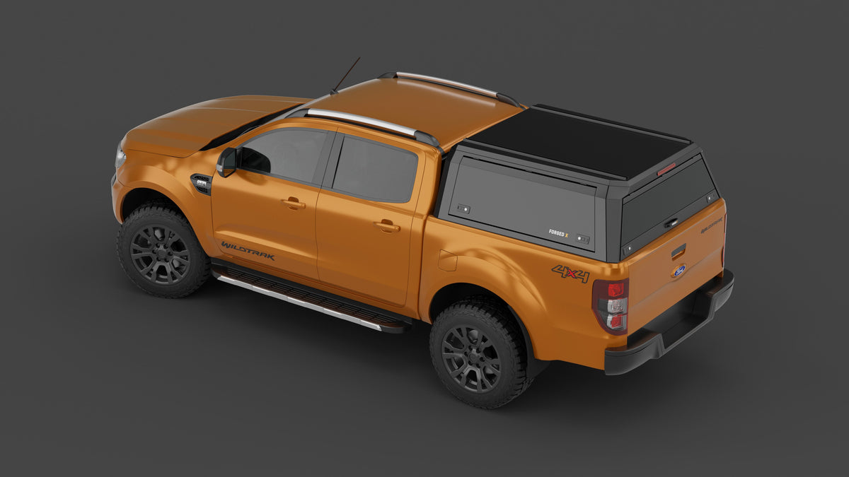 ForgedX Aluminium Ute Canopy - to suit Ford Ranger PX, PX2 & PX3 2012-2022 - RIVAL 4x4 Australia