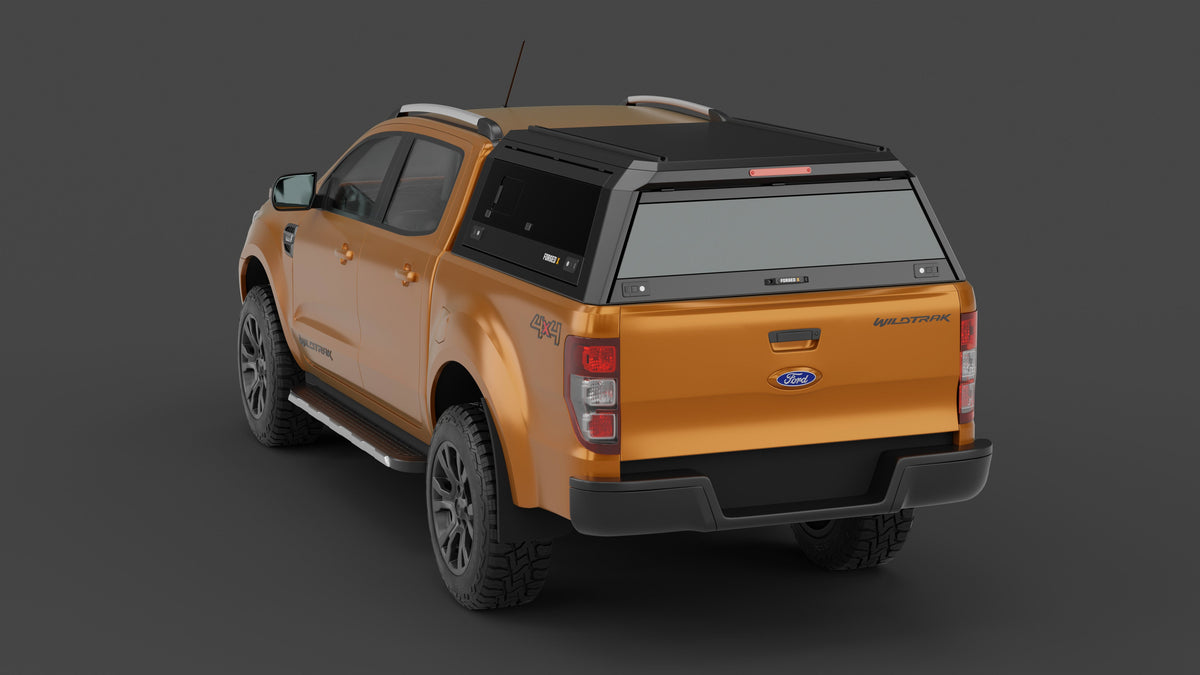 ForgedX Aluminium Ute Canopy - to suit Ford Ranger PX, PX2 & PX3 2012-2022 - RIVAL 4x4 Australia