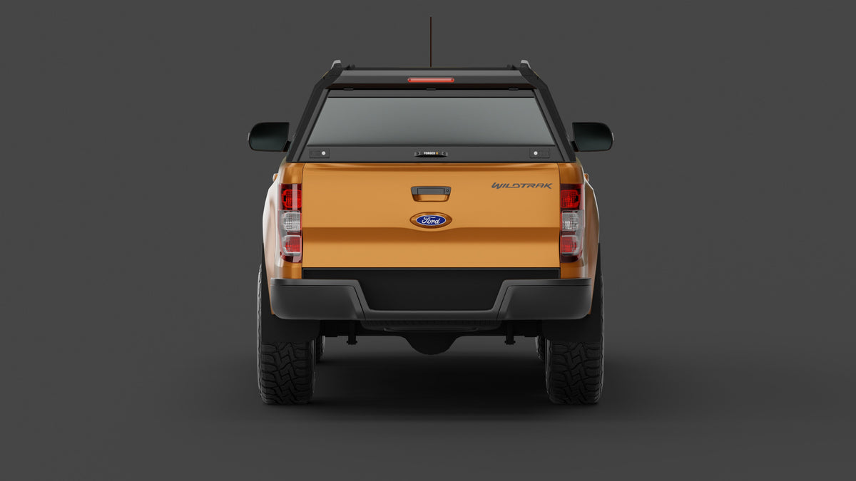 ForgedX Aluminium Ute Canopy - to suit Ford Ranger PX, PX2 & PX3 2012-2022 - RIVAL 4x4 Australia