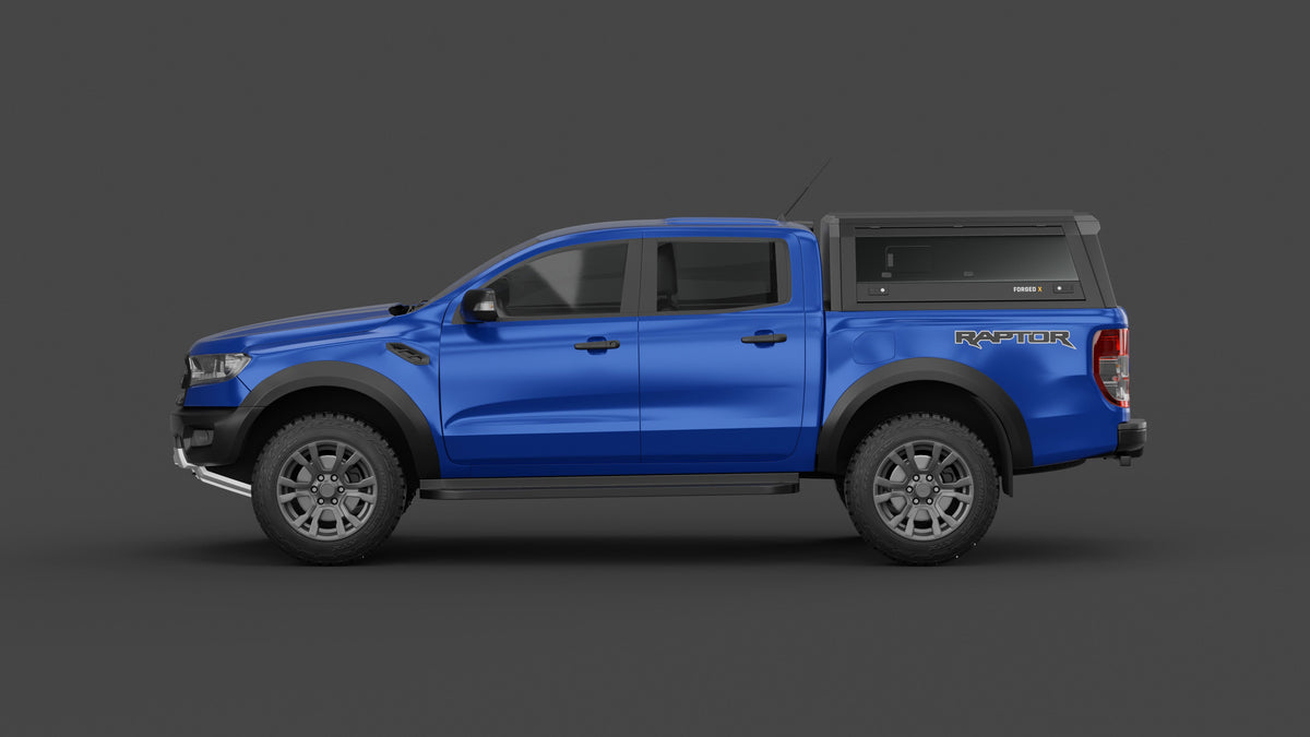 ForgedX Aluminium Ute Canopy - to suit Ford Ranger Raptor PX3 2018-2022 - RIVAL 4x4 Australia