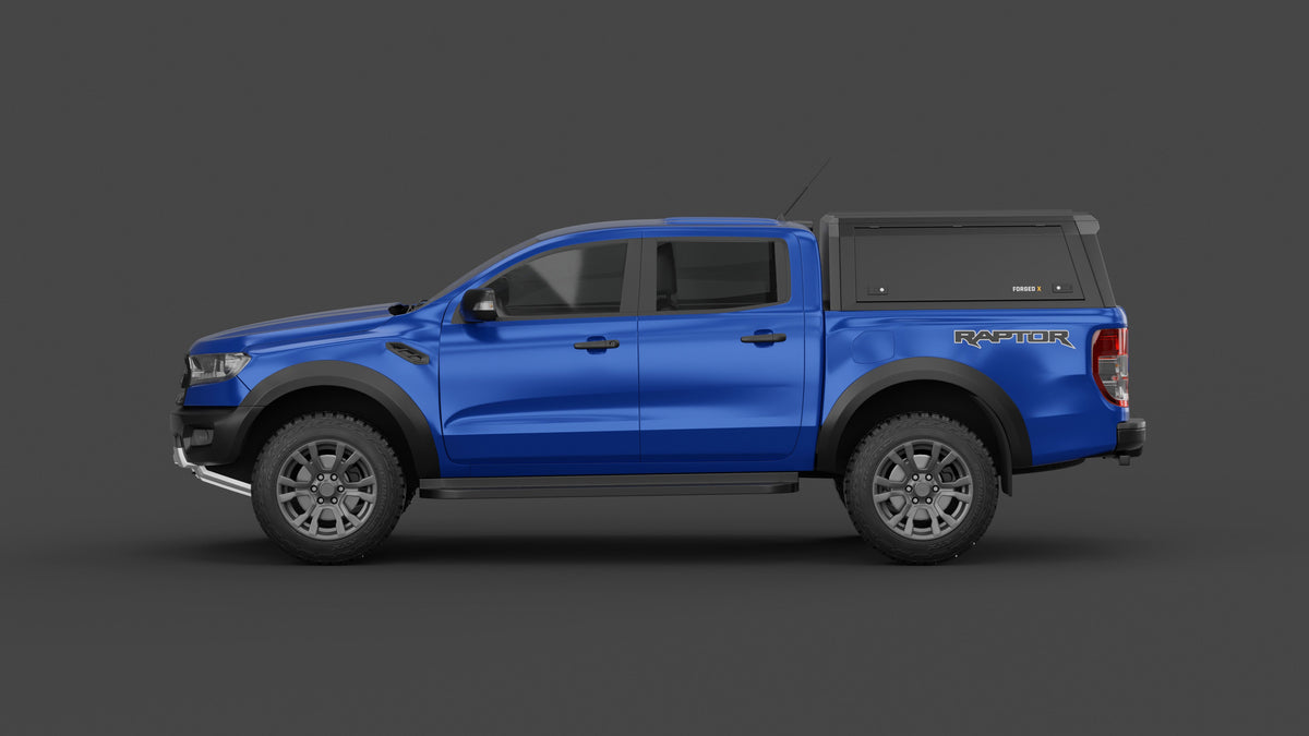 ForgedX Aluminium Ute Canopy - to suit Ford Ranger Raptor PX3 2018-2022 - RIVAL 4x4 Australia