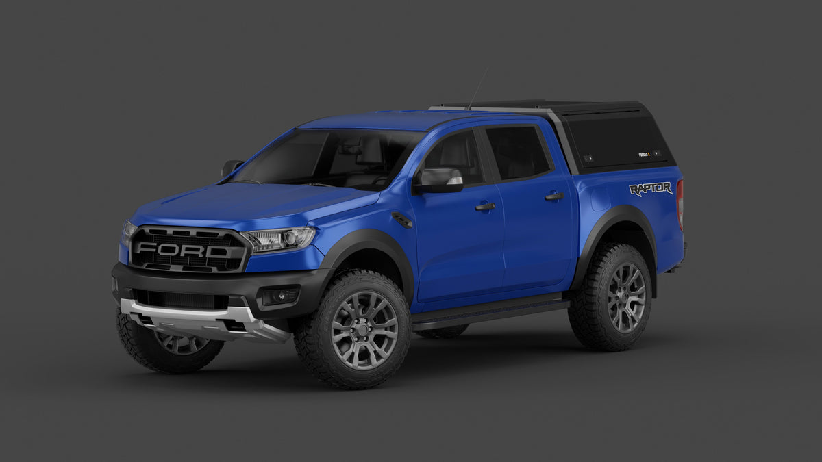 ForgedX Aluminium Ute Canopy - to suit Ford Ranger Raptor PX3 2018-2022 - RIVAL 4x4 Australia