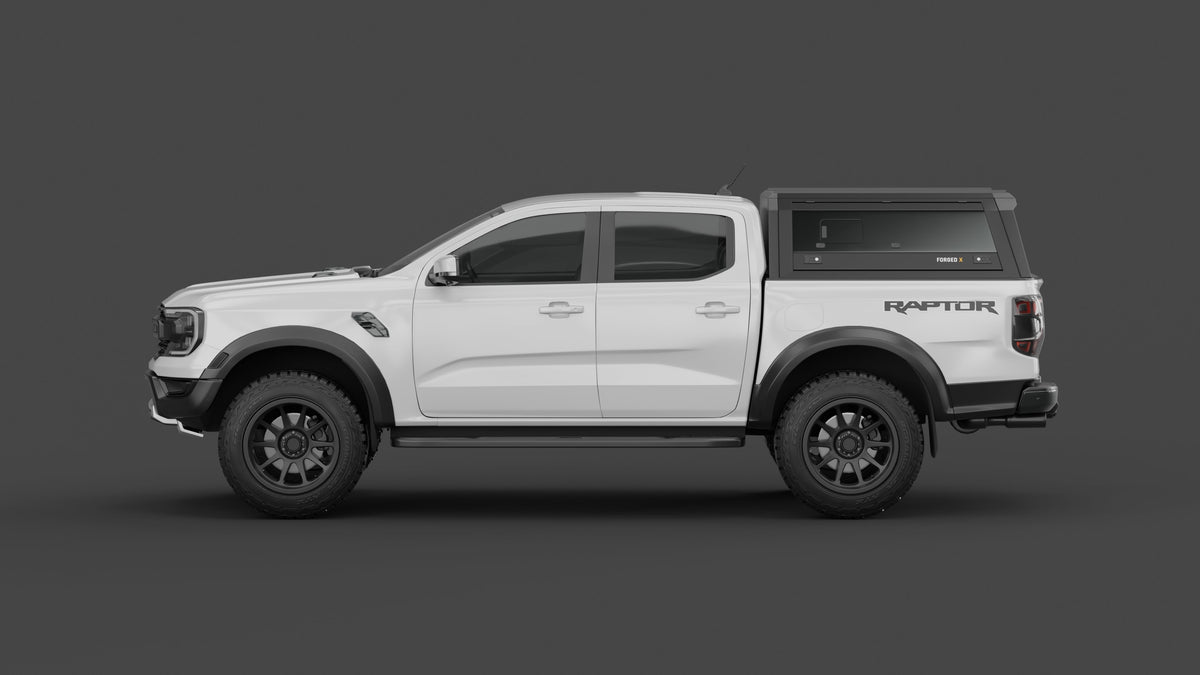 ForgedX Aluminium Ute Canopy - to suit Ford Ranger Raptor 2023-on - RIVAL 4x4 Australia