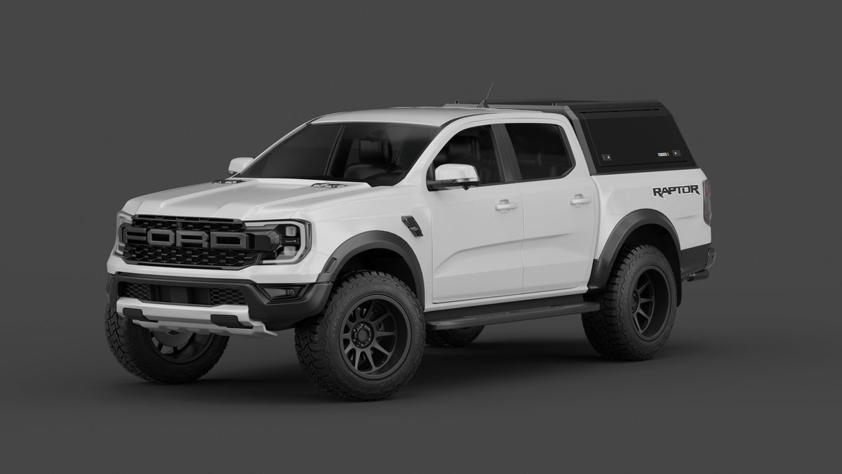 ForgedX Aluminium Ute Canopy - to suit Ford Ranger Raptor 2023-on - RIVAL 4x4 Australia