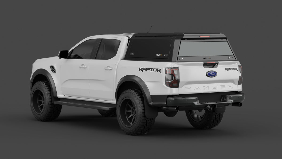 ForgedX Aluminium Ute Canopy - to suit Ford Ranger Raptor 2023-on - RIVAL 4x4 Australia