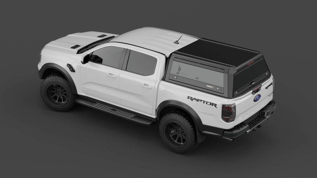 ForgedX Aluminium Ute Canopy - to suit Ford Ranger Raptor 2023-on - RIVAL 4x4 Australia