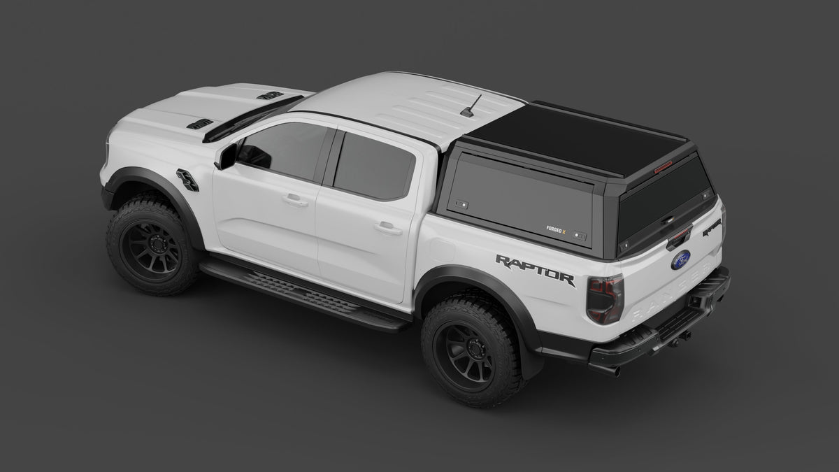 ForgedX Aluminium Ute Canopy - to suit Ford Ranger Raptor 2023-on - RIVAL 4x4 Australia