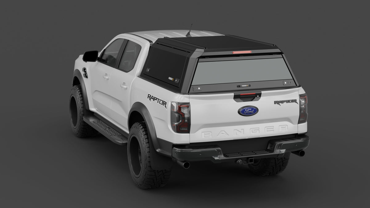 ForgedX Aluminium Ute Canopy - to suit Ford Ranger Raptor 2023-on - RIVAL 4x4 Australia