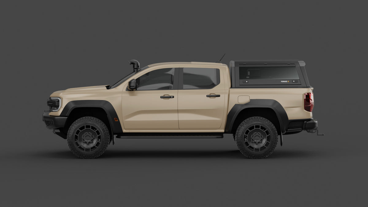 ForgedX Aluminium Ute Canopy - to suit Ford Ranger Super Duty 2026-on - RIVAL 4x4 Australia