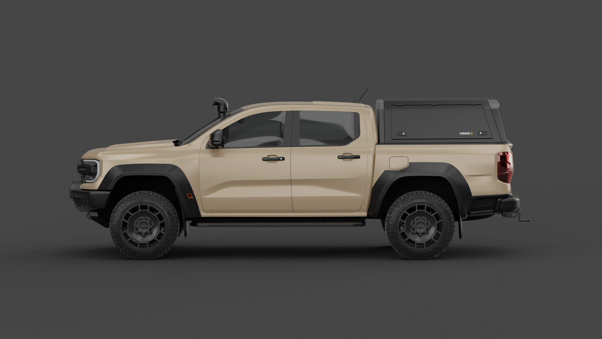 ForgedX Aluminium Ute Canopy - to suit Ford Ranger Super Duty 2026-on - RIVAL 4x4 Australia