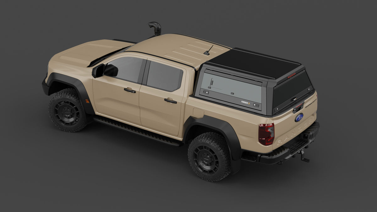ForgedX Aluminium Ute Canopy - to suit Ford Ranger Super Duty 2026-on - RIVAL 4x4 Australia