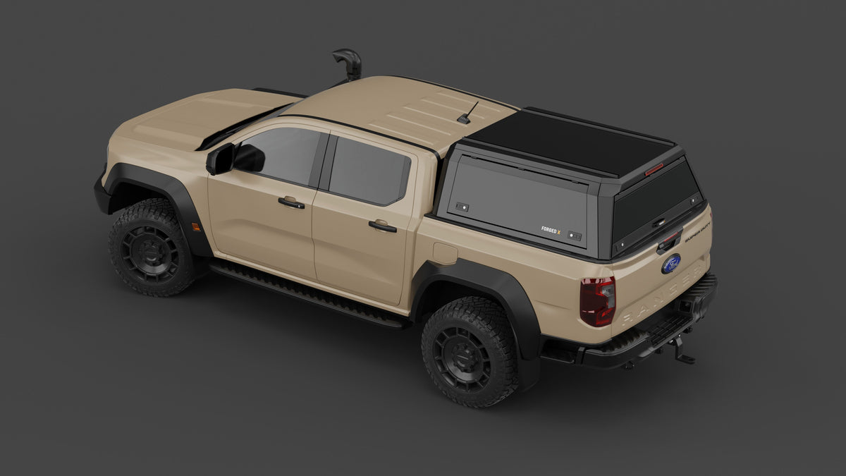ForgedX Aluminium Ute Canopy - to suit Ford Ranger Super Duty 2026-on - RIVAL 4x4 Australia