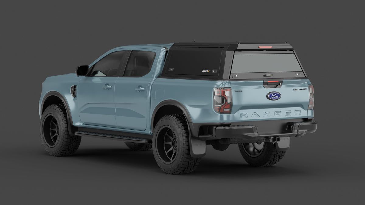 ForgedX Aluminium Ute Canopy - to suit Ford Ranger Next-Gen 2023-on - RIVAL 4x4 Australia